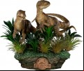 Jurassic Park - Two Raptors Deluxe 1:10 Scale (Statue)