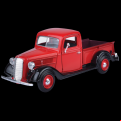 Timeless Legends - 1:24 Scale 1937 Ford Pickup Red (Model Vehicle)