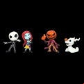 Nightmare Before Christmas - 2.5" Diecast MetalFig 4-Pack (Action Figure)