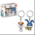 Secret Life of Pets 2 - Max & Snowball Pocket Keychain (Pop! Vinyl)