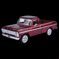 Timeless Legends - 1:24 Scale 1969 Ford F-100 Pickup Red (Model Vehicle)